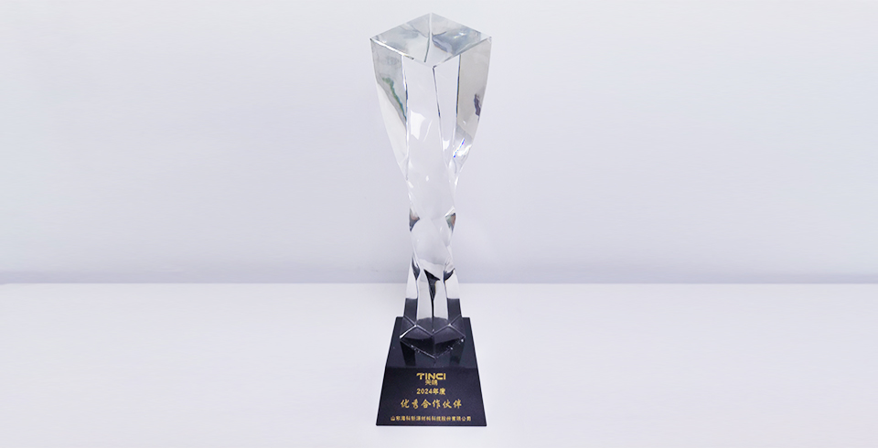 金耕新源公司荣获天赐材料2024年度“优秀合作伙伴”奖项